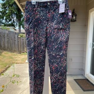 Amanda Floral Jeans Size 14
